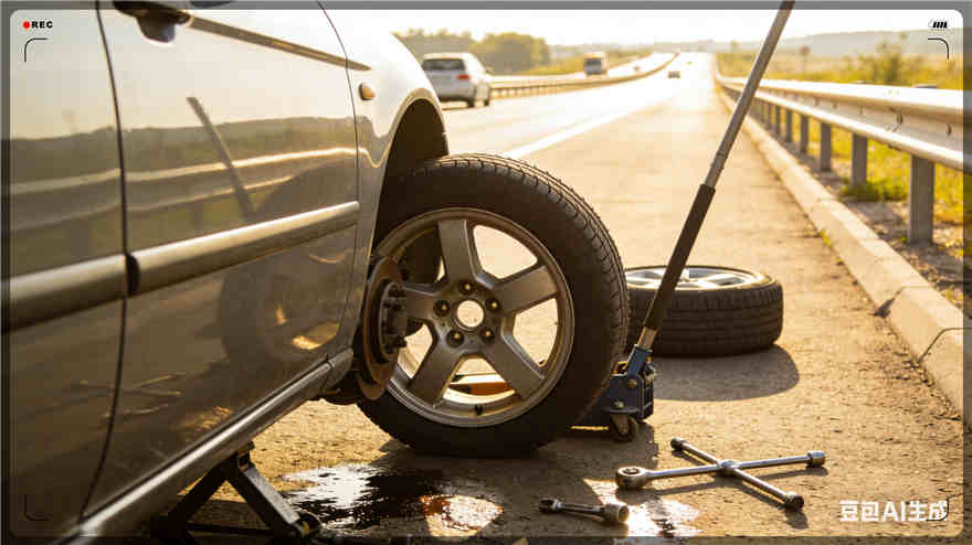 五华区高速公路扎胎-汽车流动补胎